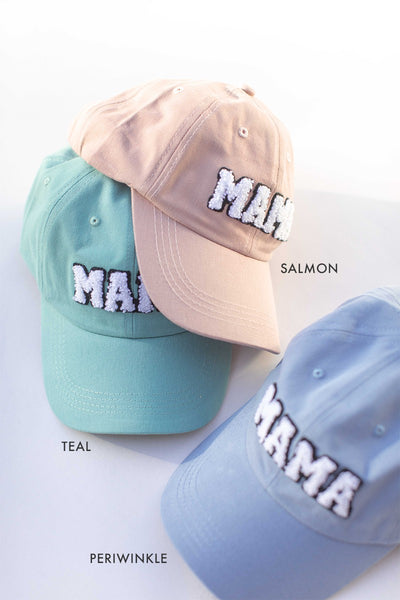 Mama Baseball Cap Hat <p>CAP-WHITE-MAMA 💲5.95/unit</p>