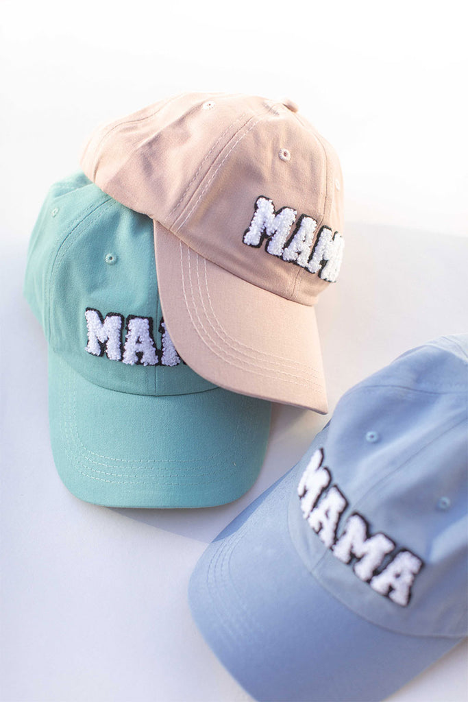 Mama Baseball Cap Hat <p>CAP-WHITE-MAMA 💲5.95/unit</p>